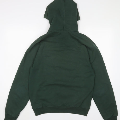 Champion Womens Green Cotton Pullover Hoodie Size M Pullover - Calpoly