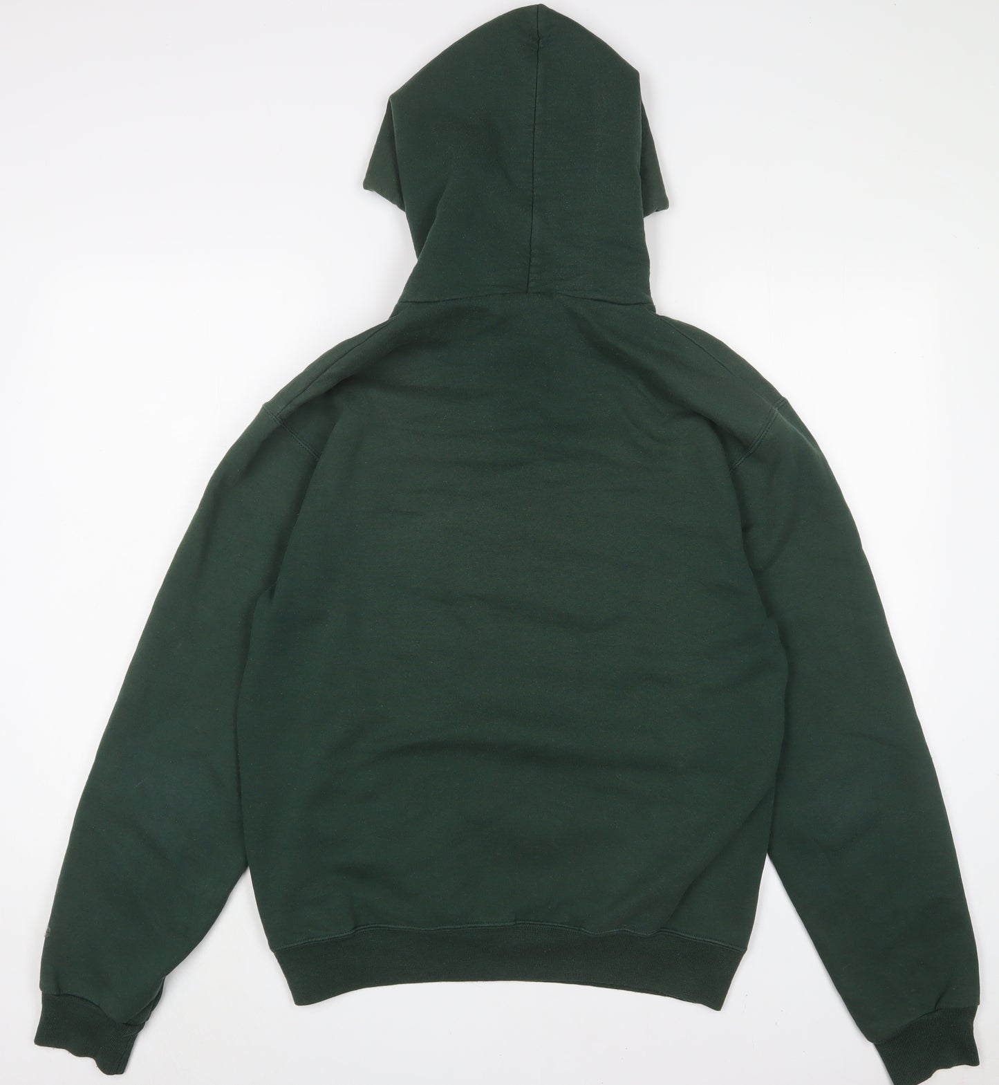 Champion Womens Green Cotton Pullover Hoodie Size M Pullover - Calpoly