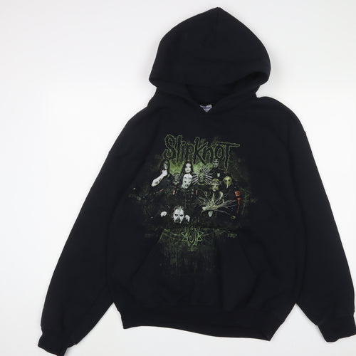 Slipknot Mens Black Cotton Pullover Hoodie Size M