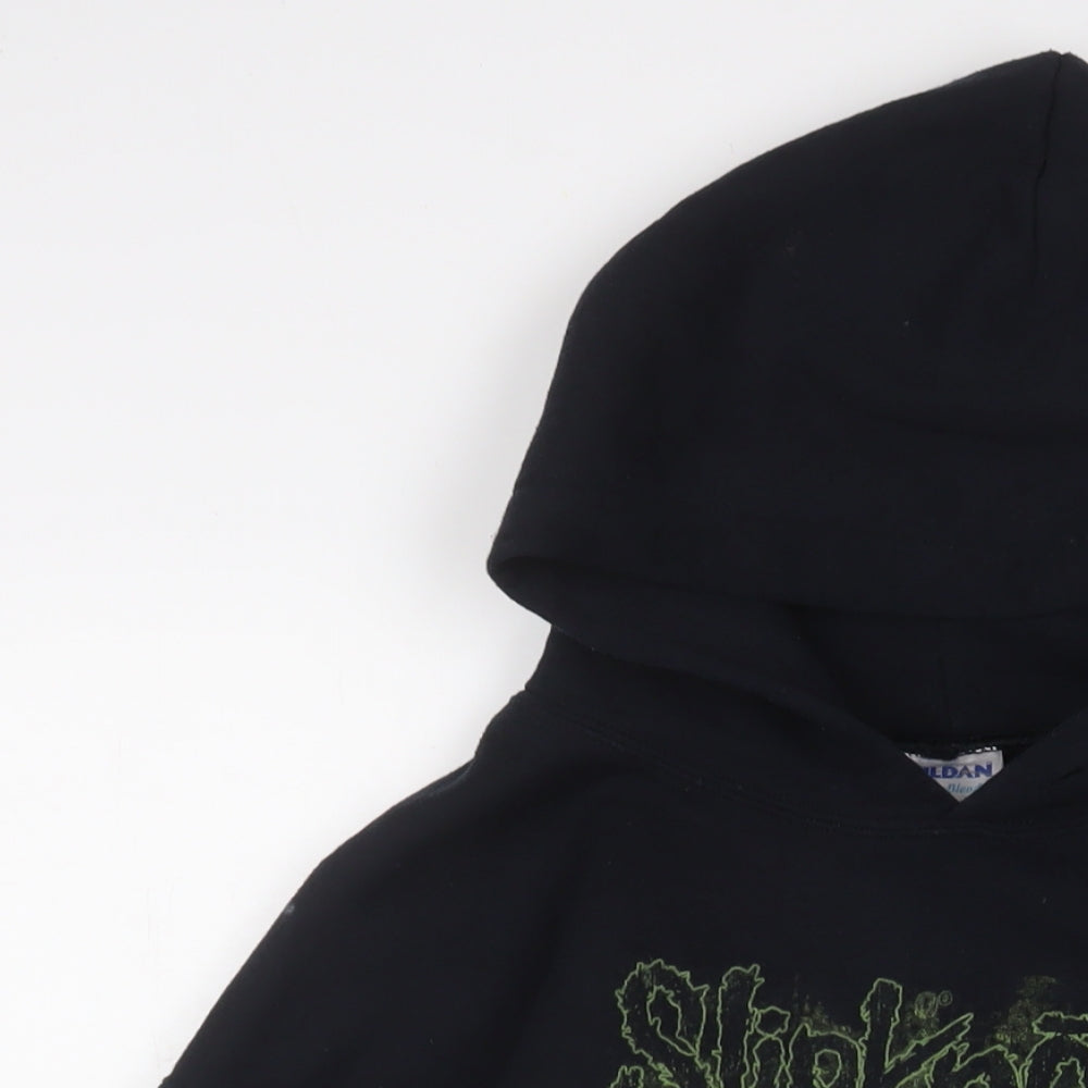 Slipknot Mens Black Cotton Pullover Hoodie Size M