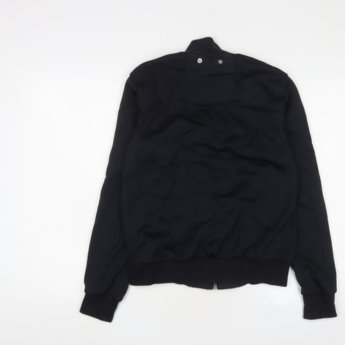 Zara Mens Black Jacket Size S Zip