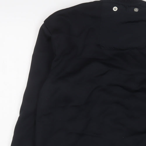 Zara Mens Black Jacket Size S Zip