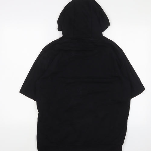 NEXT Mens Black Cotton Pullover Hoodie Size M - Brooklyn NYC