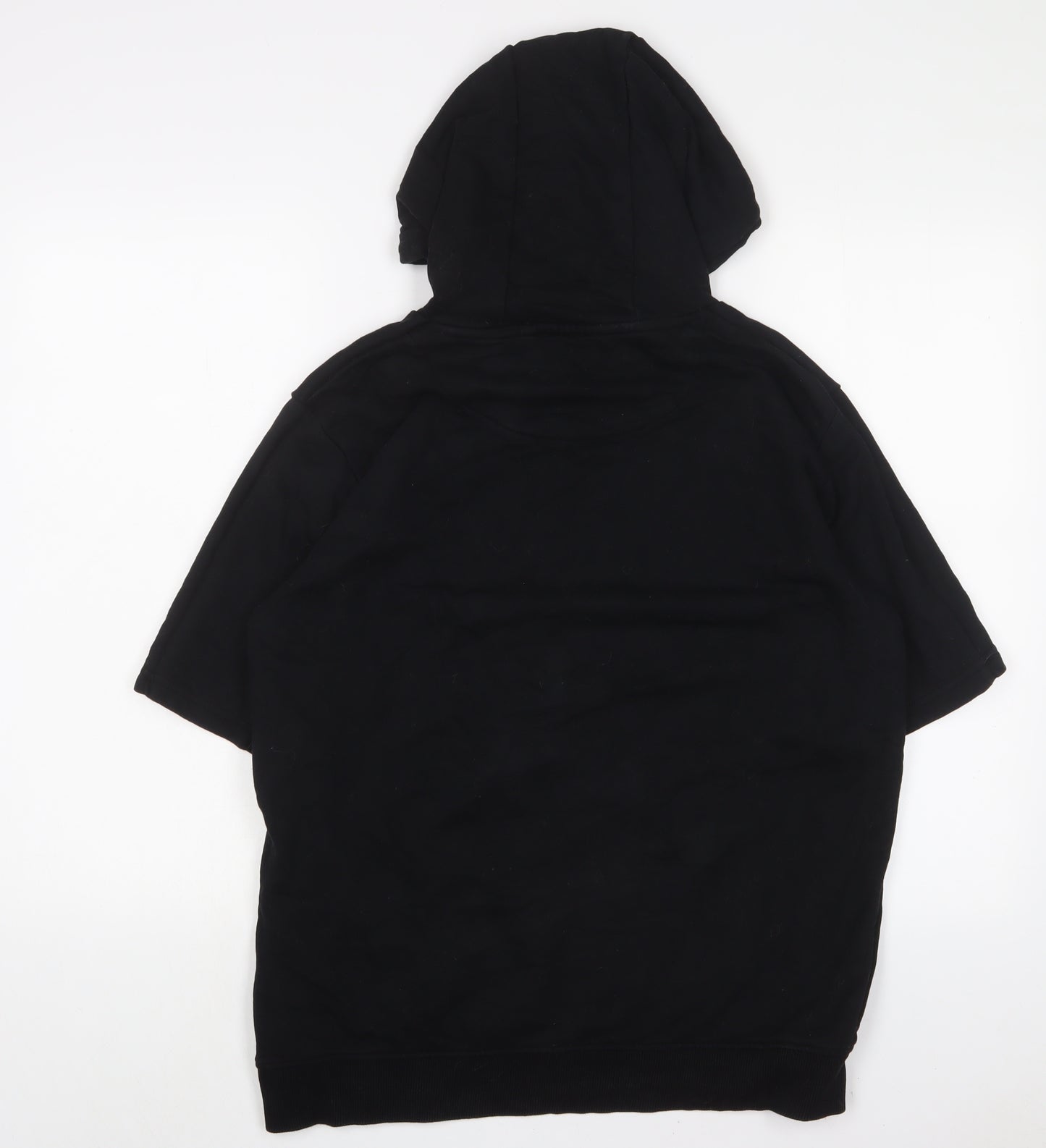 NEXT Mens Black Cotton Pullover Hoodie Size M - Brooklyn NYC