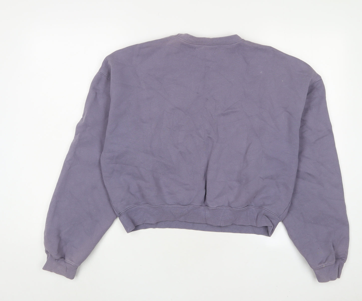 BIKBOK Womens Purple Cotton Pullover Sweatshirt Size S Pullover - New York City