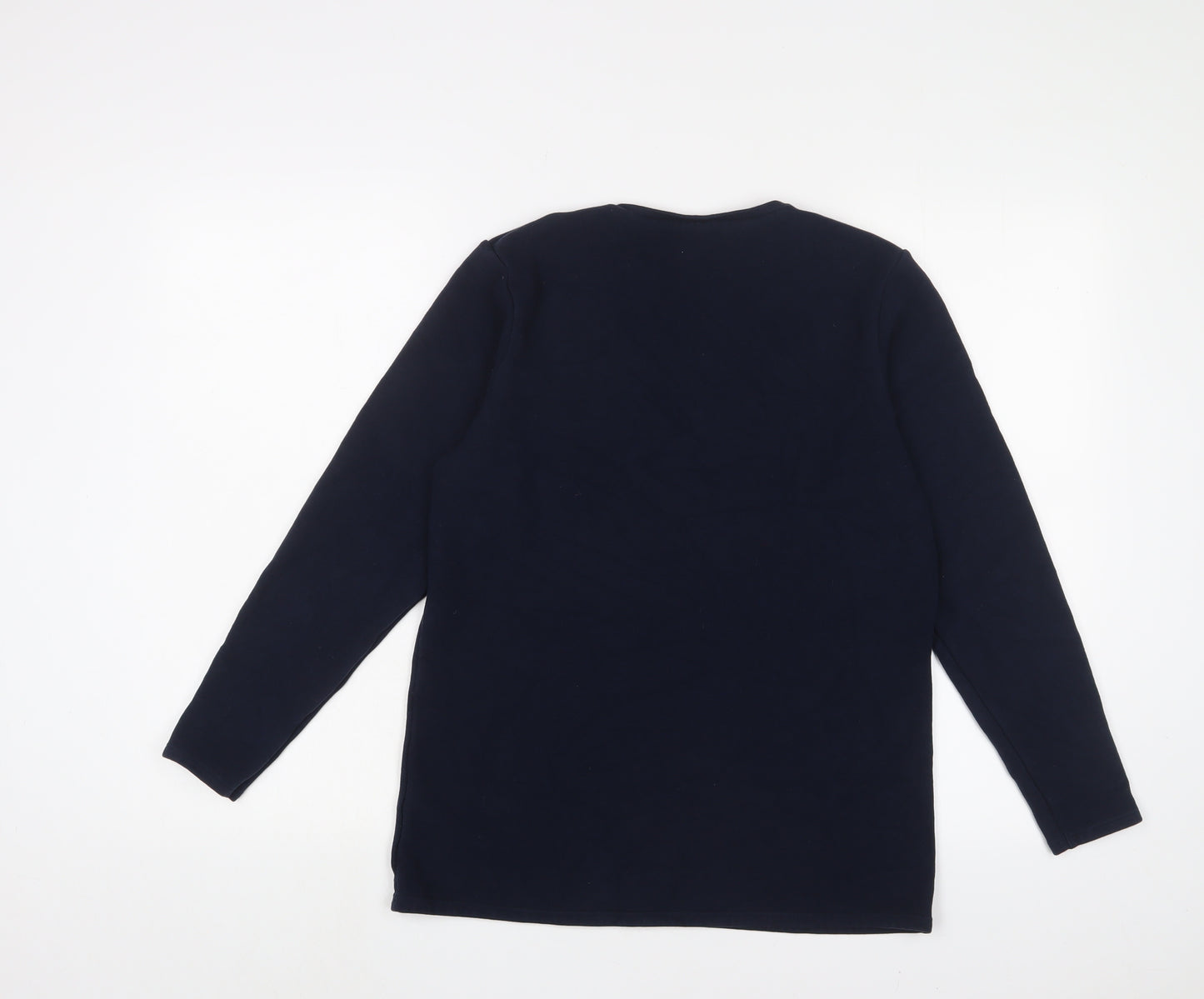 Marks and Spencer Womens Blue Acrylic Pullover Sweatshirt Size 20 Pullover - Thermal