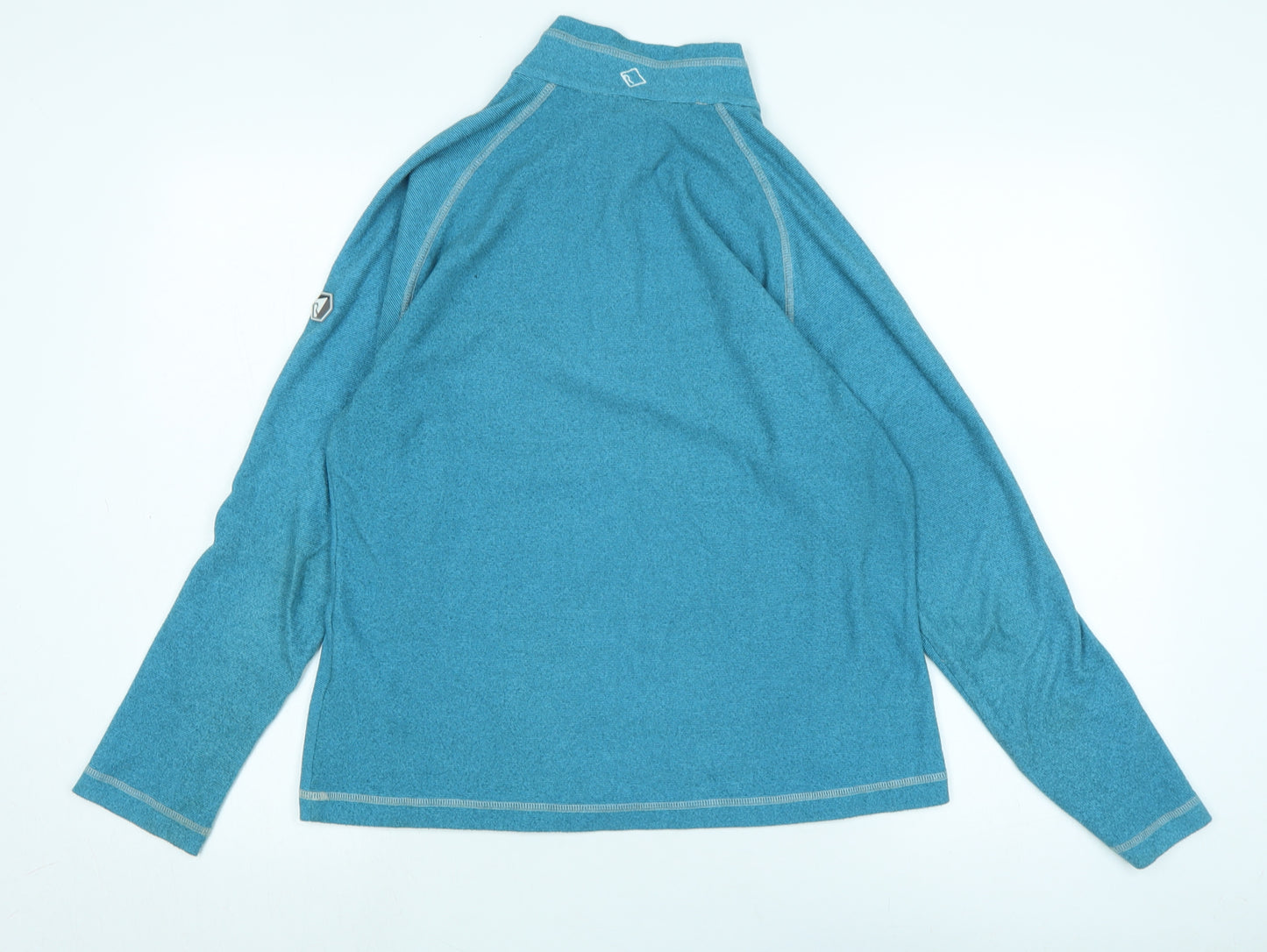 Regatta Womens Blue Polyester Pullover Sweatshirt Size 12 - Logo