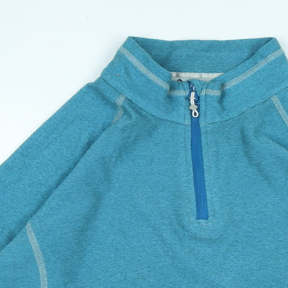 Regatta Womens Blue Polyester Pullover Sweatshirt Size 12 - Logo