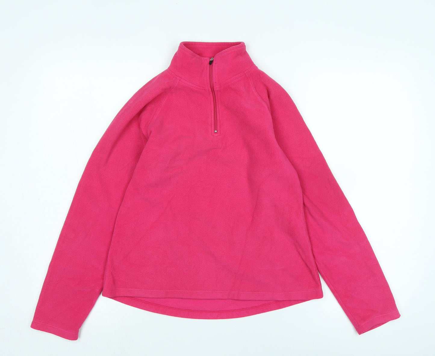 Champion Womens Pink Polyester Pullover Sweatshirt Size S - Logo