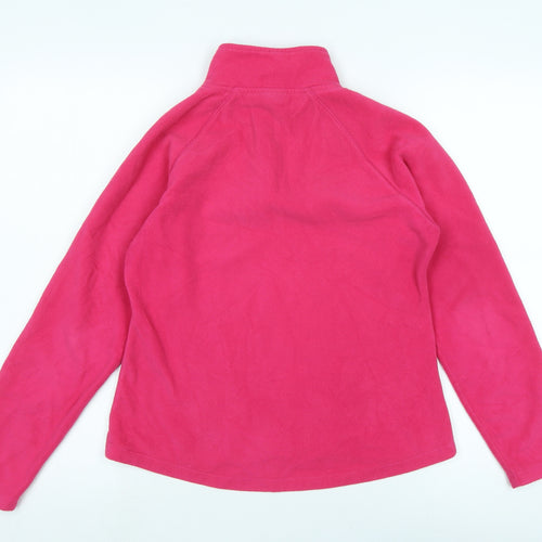 Champion Womens Pink Polyester Pullover Sweatshirt Size S - Logo