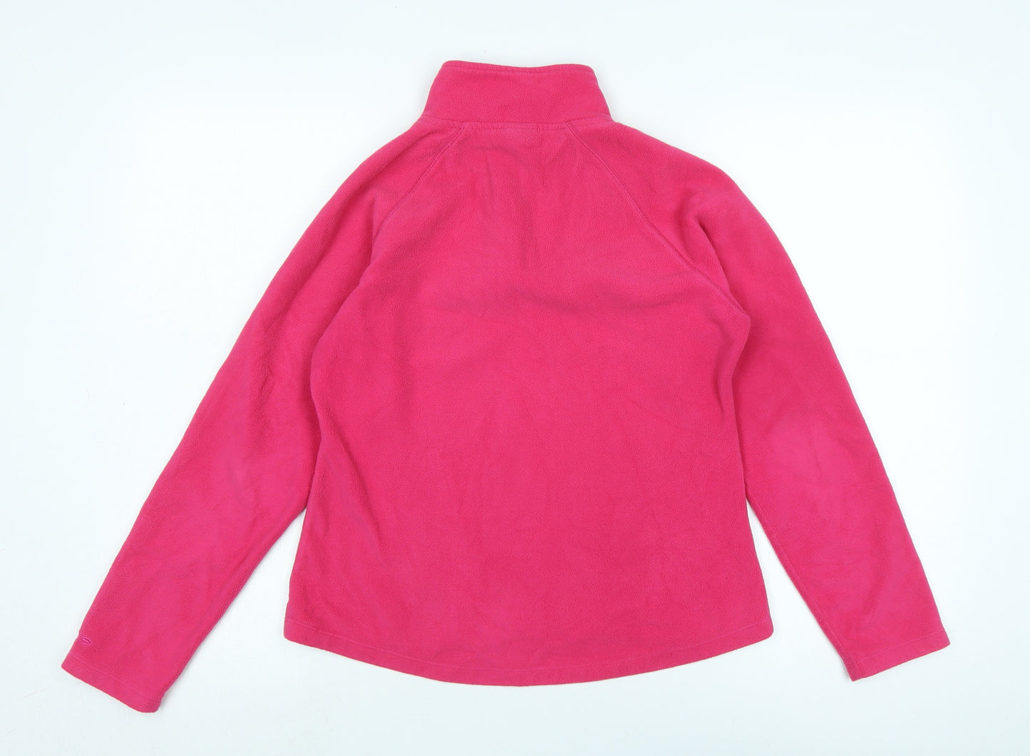 Champion Womens Pink Polyester Pullover Sweatshirt Size S - Logo