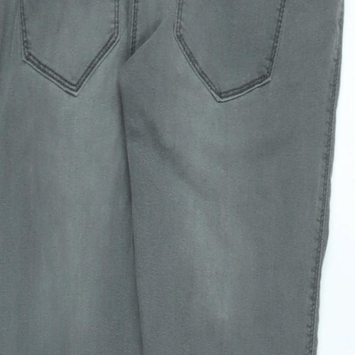 C&A Womens Grey Cotton Blend Jegging Jeans Size 32 in L29 in Regular