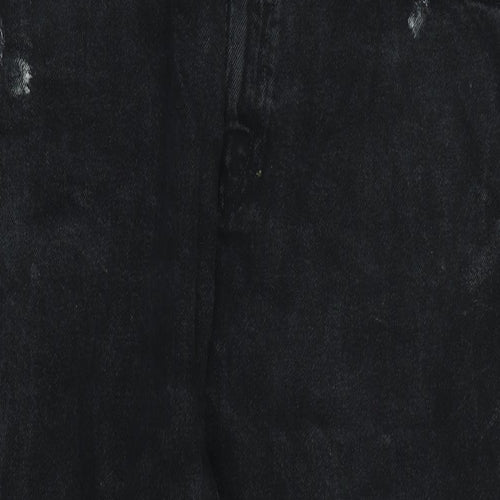 Berkshire Mens Black Cotton Blend Straight Jeans Size 38 in L26 in Regular Zip