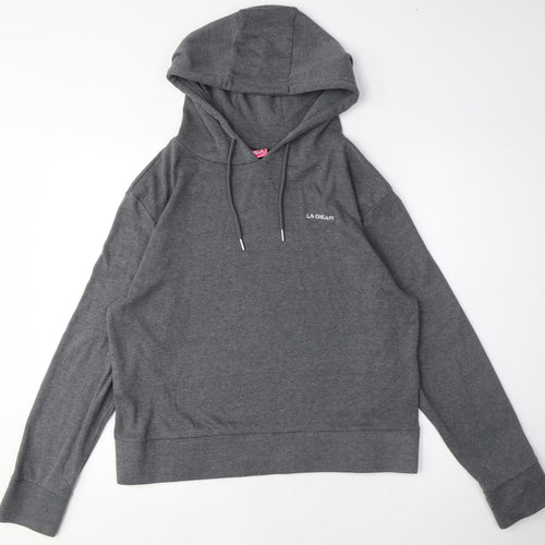 LA Gear Women's Grey Pullover Hoodie Size L
