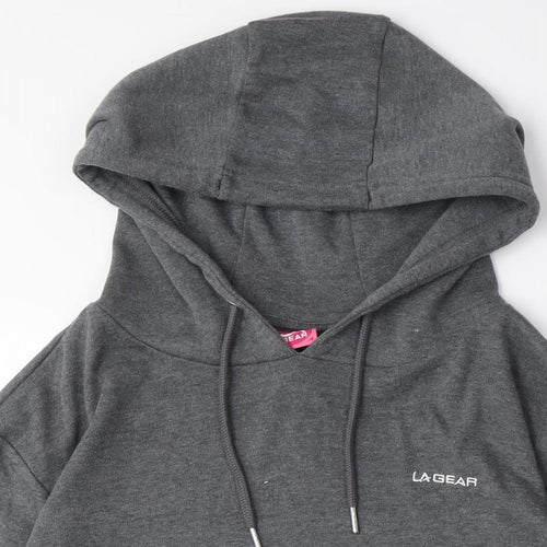 LA Gear Women's Grey Pullover Hoodie Size L
