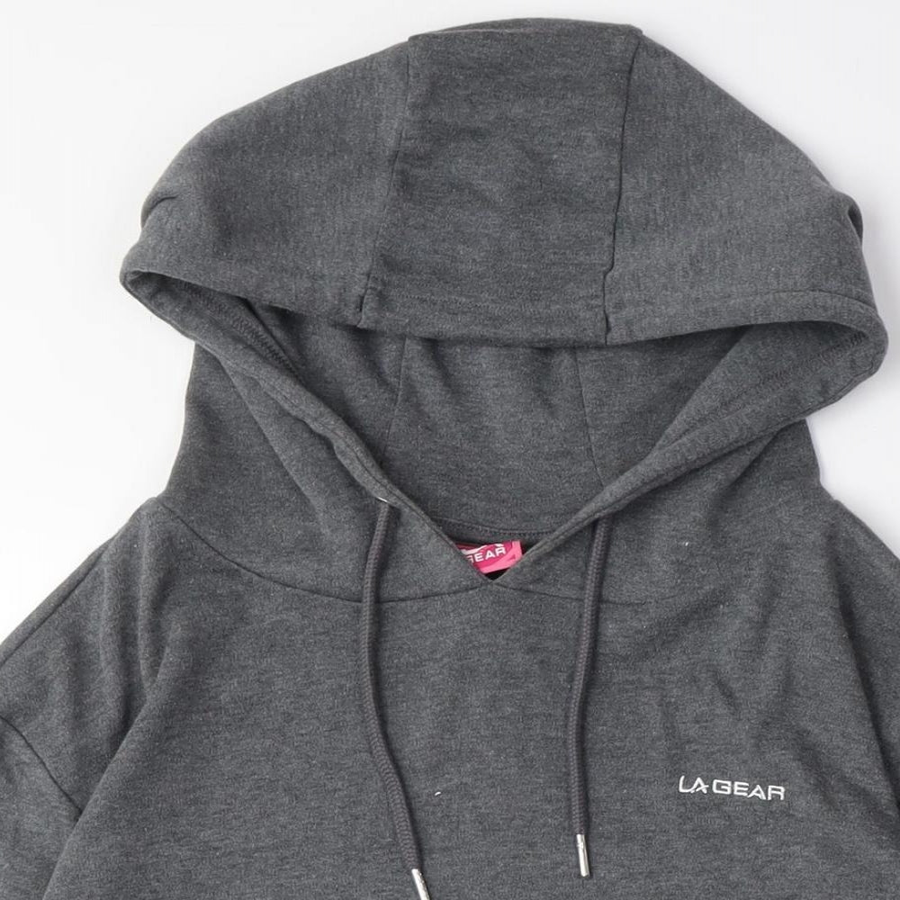 LA Gear Women's Grey Pullover Hoodie Size L