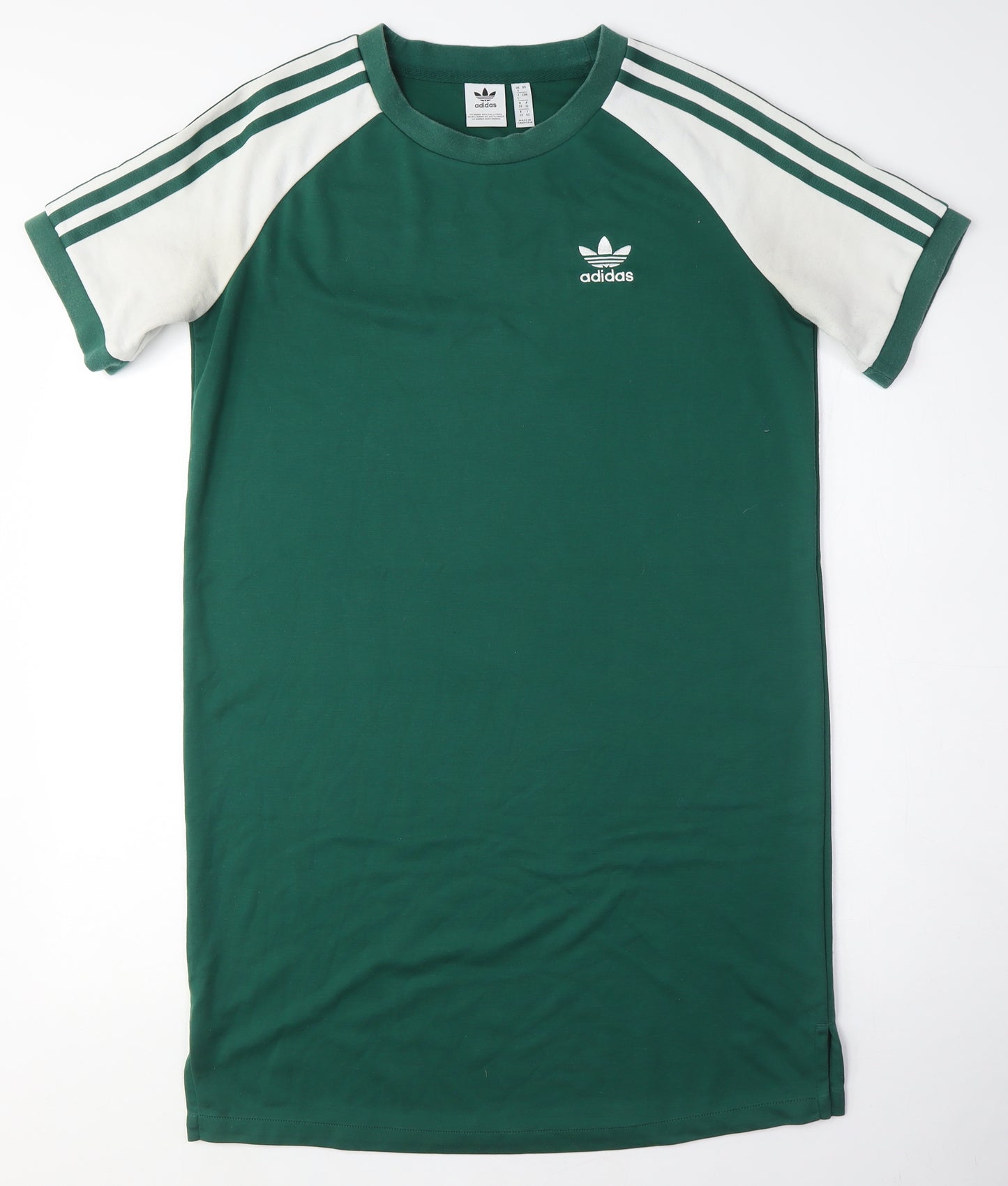 Adidas Women's Green T-Shirt Dress Size 12