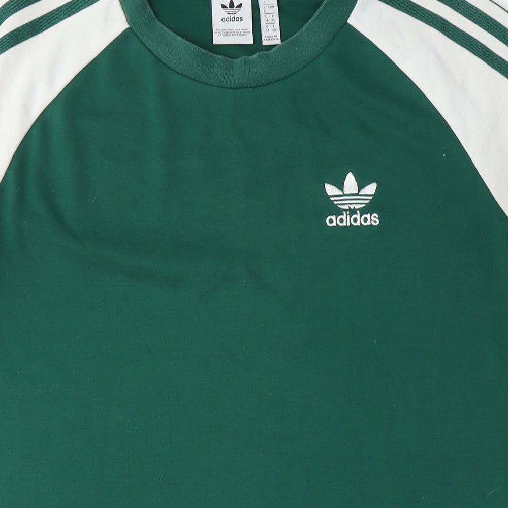 Adidas Women's Green T-Shirt Dress Size 12