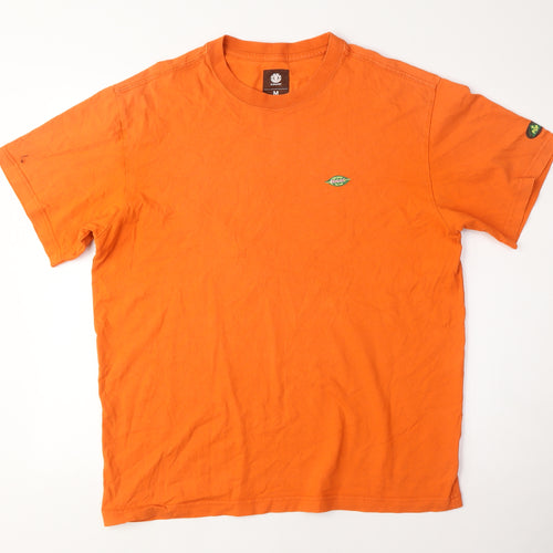 Element Men's Orange Classic Skate T-Shirt, Size M