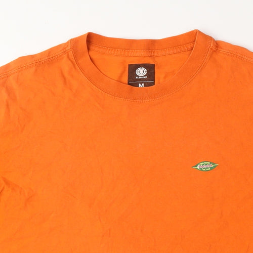 Element Men's Orange Classic Skate T-Shirt, Size M