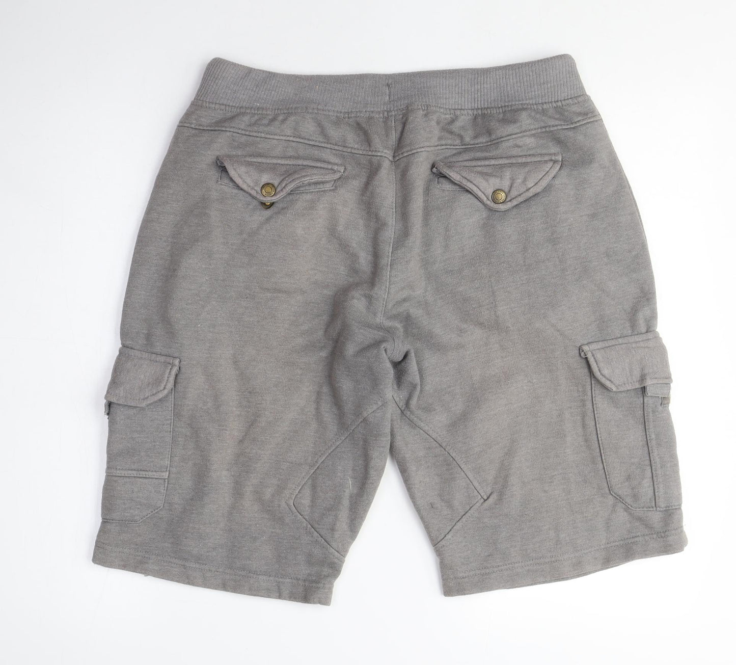 La Couture Grey Cargo Shorts Men Medium Size