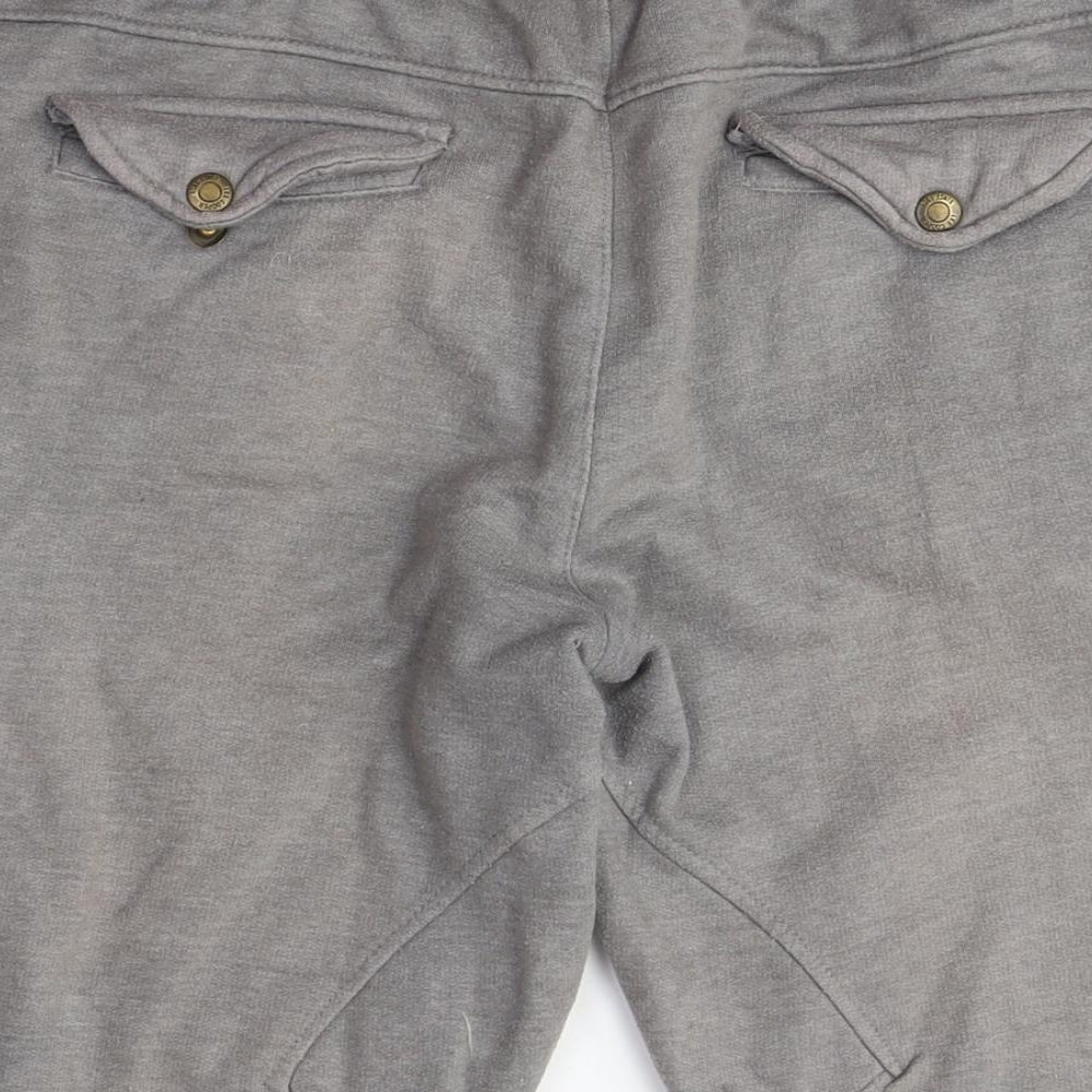 La Couture Grey Cargo Shorts Men Medium Size