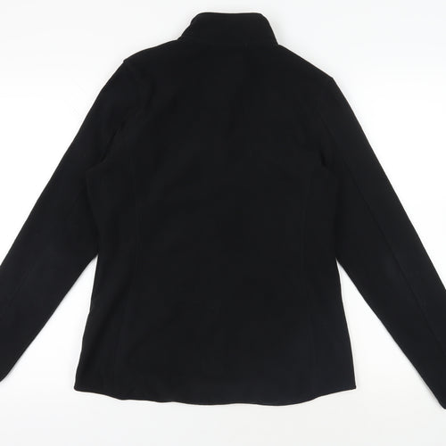 GOODMOVE Womens Black Jacket Size 12 Zip - Zipped Pockets