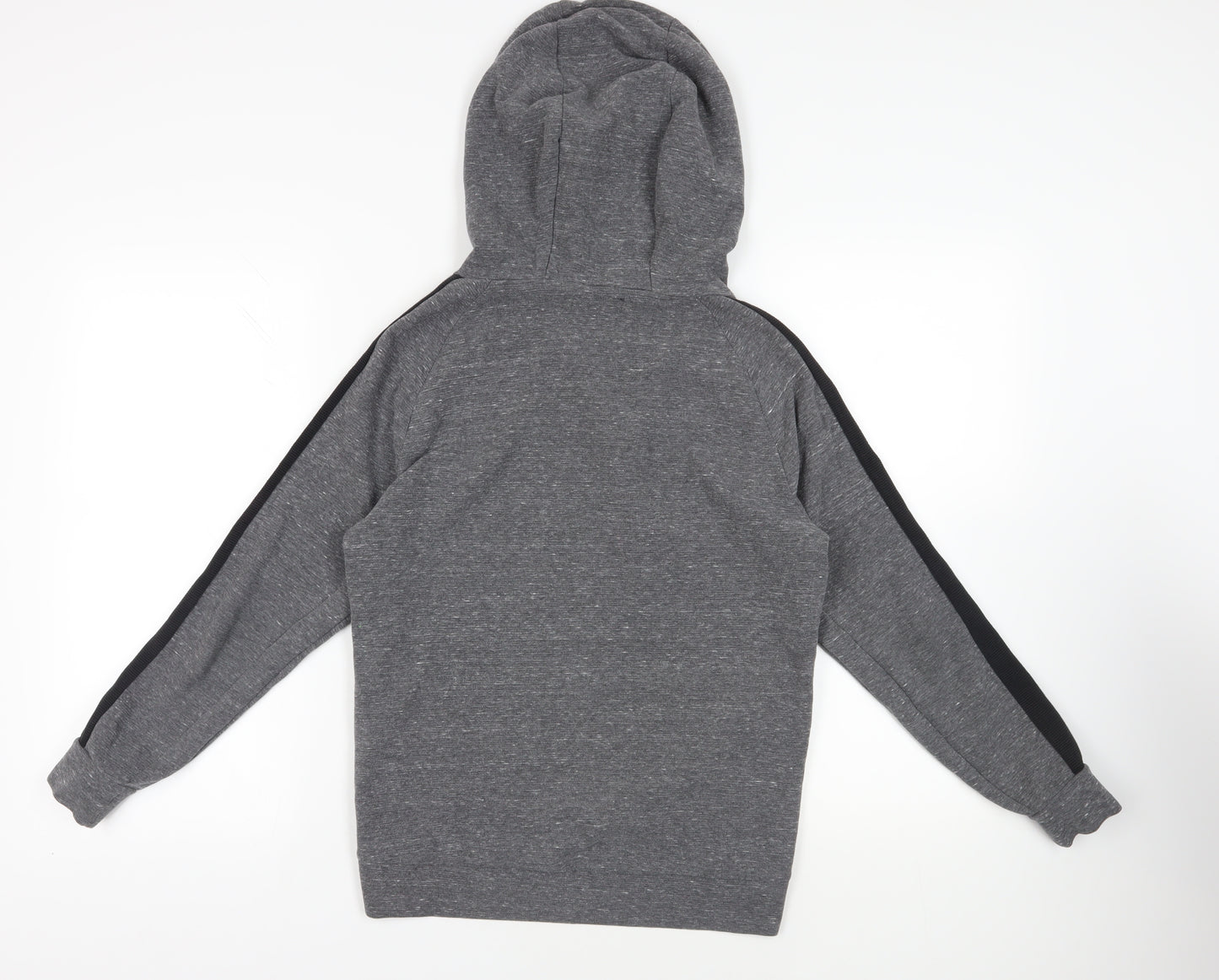 NEXT Boys Grey Cotton Pullover Hoodie Size 13 Years Pullover - Pockets