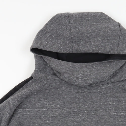 NEXT Boys Grey Cotton Pullover Hoodie Size 13 Years Pullover - Pockets
