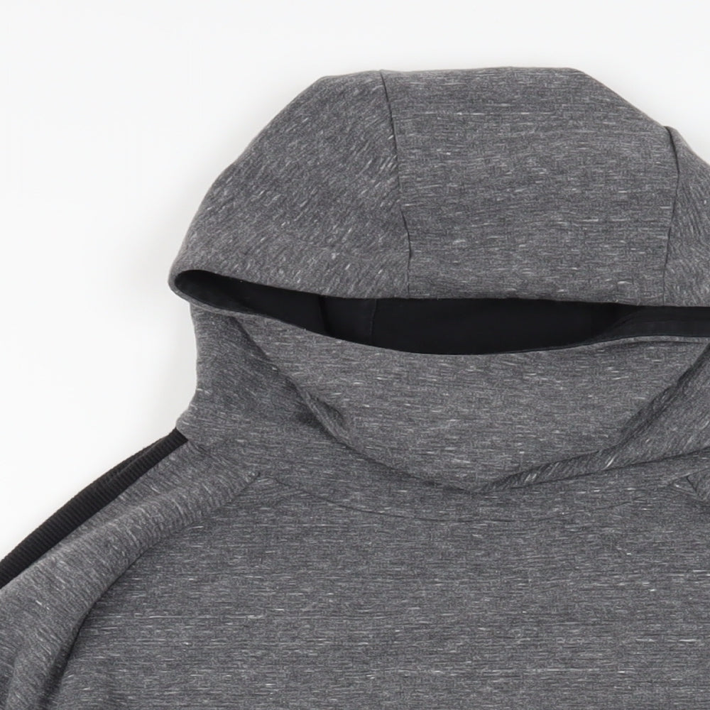 NEXT Boys Grey Cotton Pullover Hoodie Size 13 Years Pullover - Pockets
