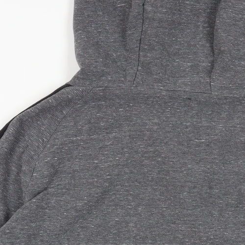 NEXT Boys Grey Cotton Pullover Hoodie Size 13 Years Pullover - Pockets