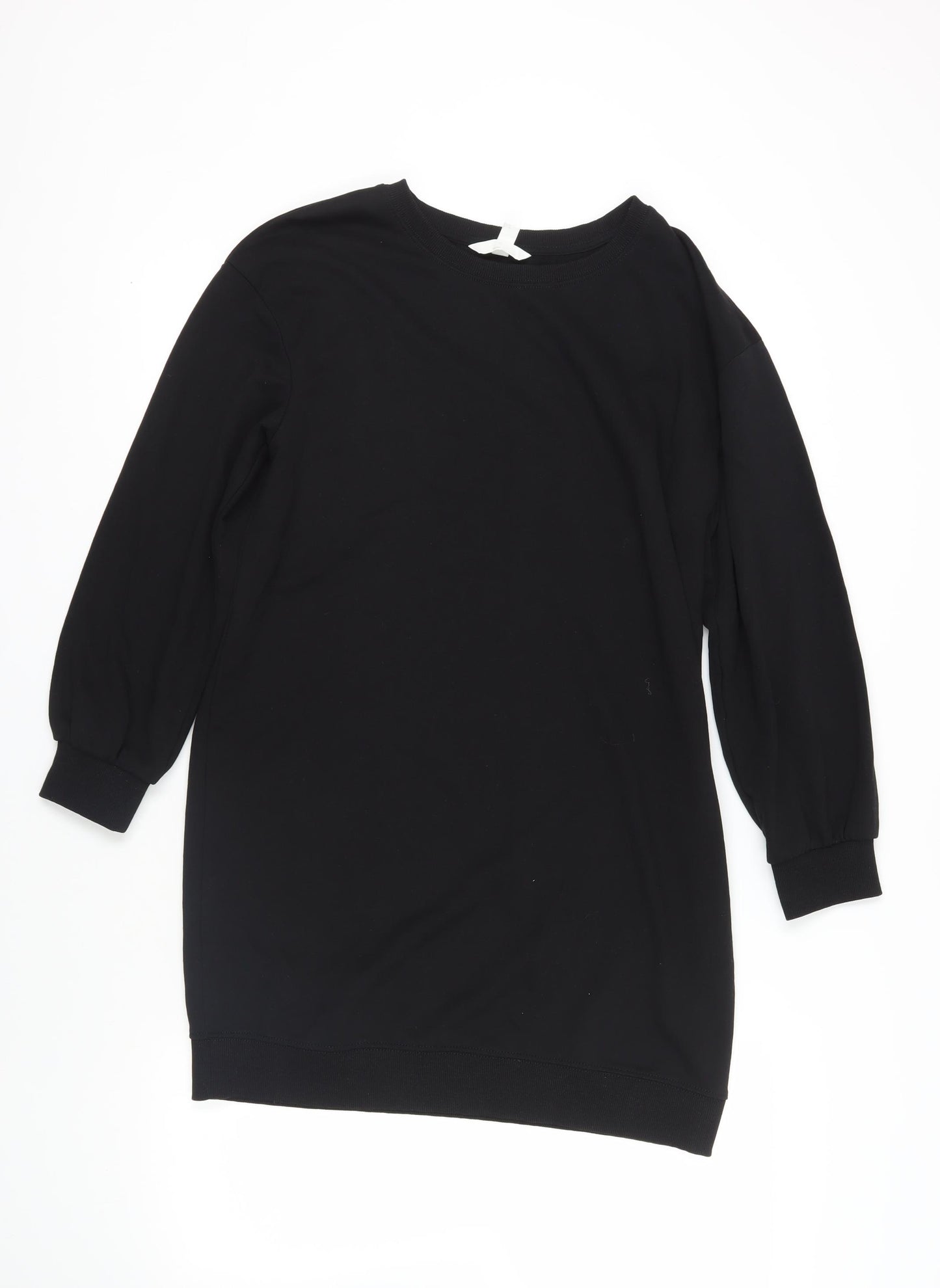 H&M Womens Black Cotton Pullover Sweatshirt Size S Pullover - Maternity