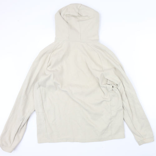 Gap Womens Beige Polyester Pullover Hoodie Size L Pullover