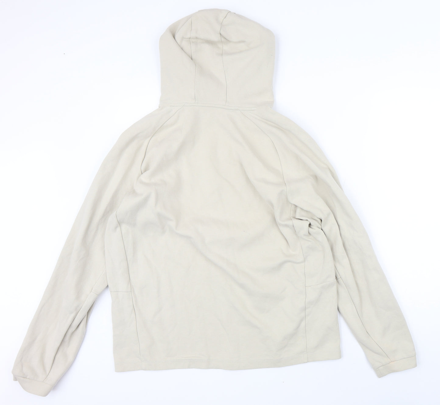 Gap Womens Beige Polyester Pullover Hoodie Size L Pullover