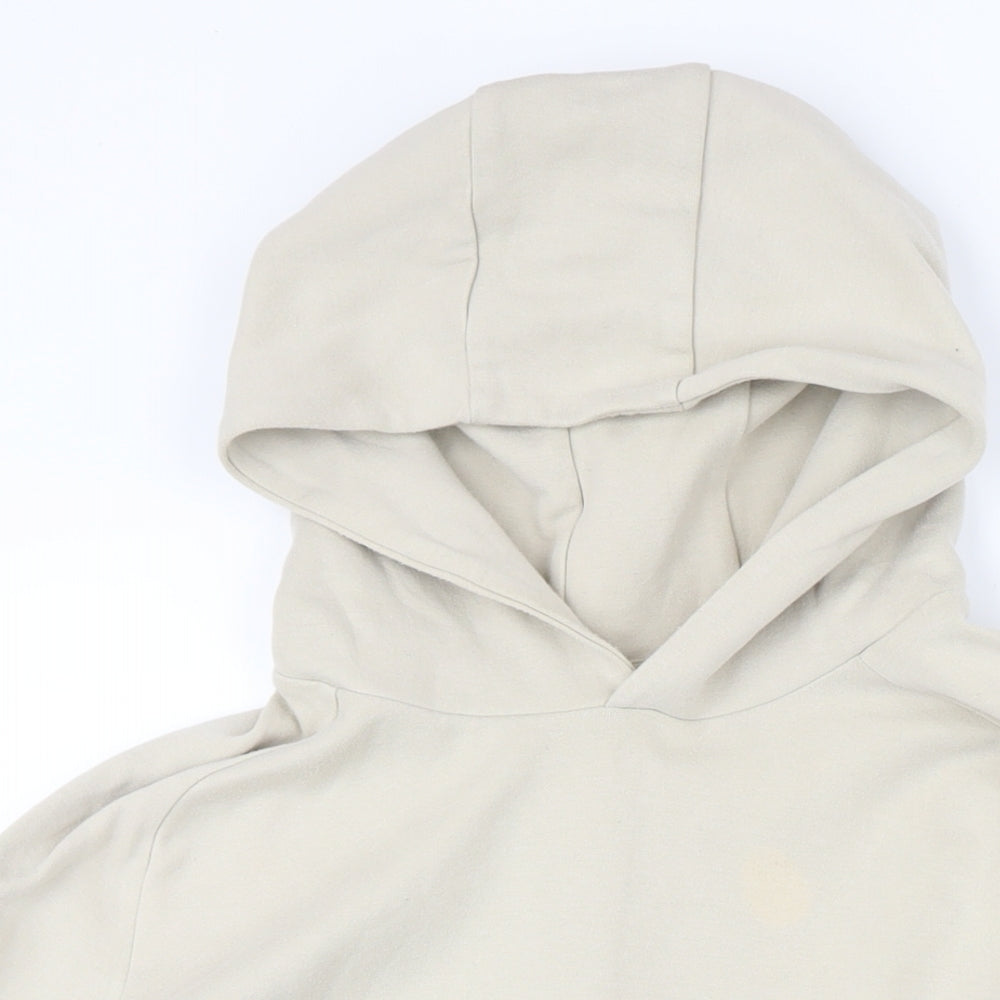 Gap Womens Beige Polyester Pullover Hoodie Size L Pullover