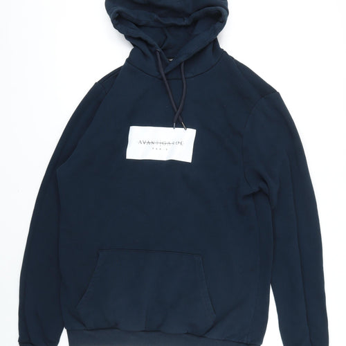 Avant Garde Mens Blue Polyester Pullover Hoodie Size 2XL - Avant Garde Paris