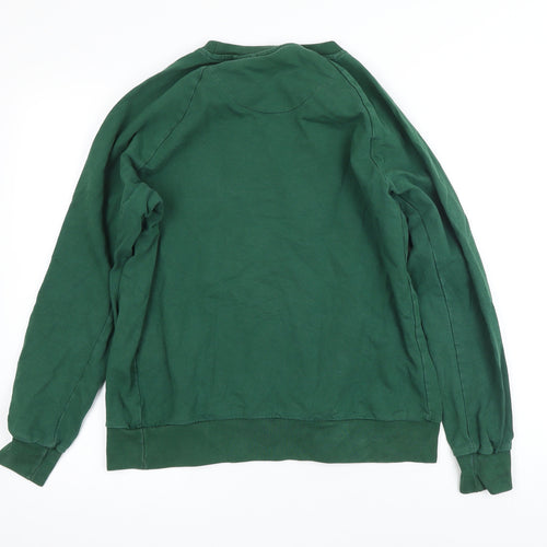 engelbert strauss Womens Green Cotton Pullover Sweatshirt Size L Pullover