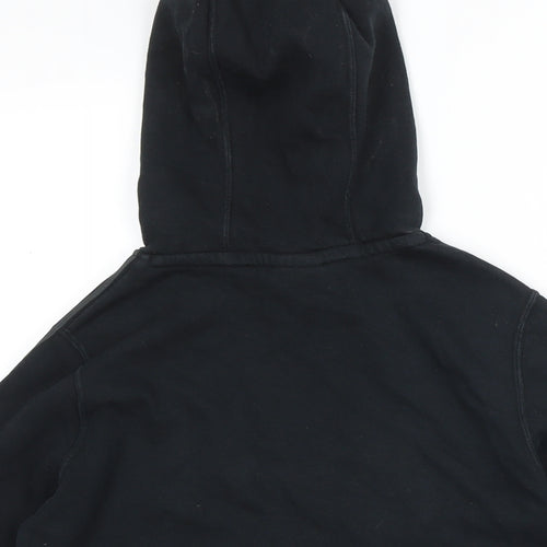 Nike Boys Black Cotton Pullover Hoodie Size M Pullover