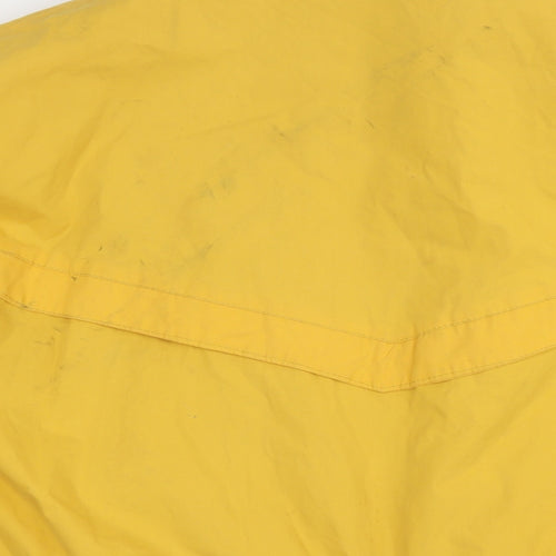 Bronte Mens Yellow Rain Coat Jacket Size M Zip - Technical