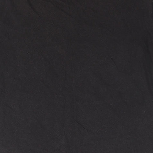 Levi's Womens Brown Cotton Basic T-Shirt Size L Round Neck - Logo