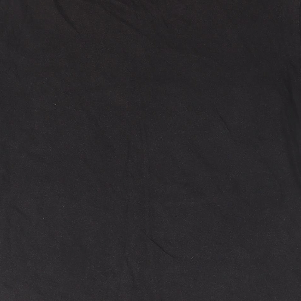 Levi's Womens Brown Cotton Basic T-Shirt Size L Round Neck - Logo