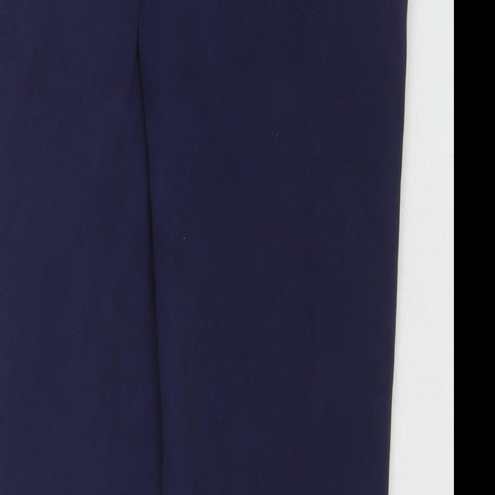 PUMA Mens Blue Cotton Jogger Trousers Size M L29 in Regular Drawstring