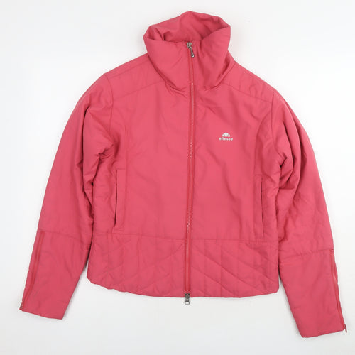 ellesse Womens Pink Jacket Size 10 Zip