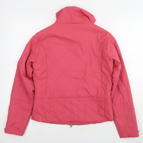 ellesse Womens Pink Jacket Size 10 Zip