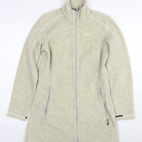 Jack Wolfskin Womens Beige Jacket Size 10 Zip