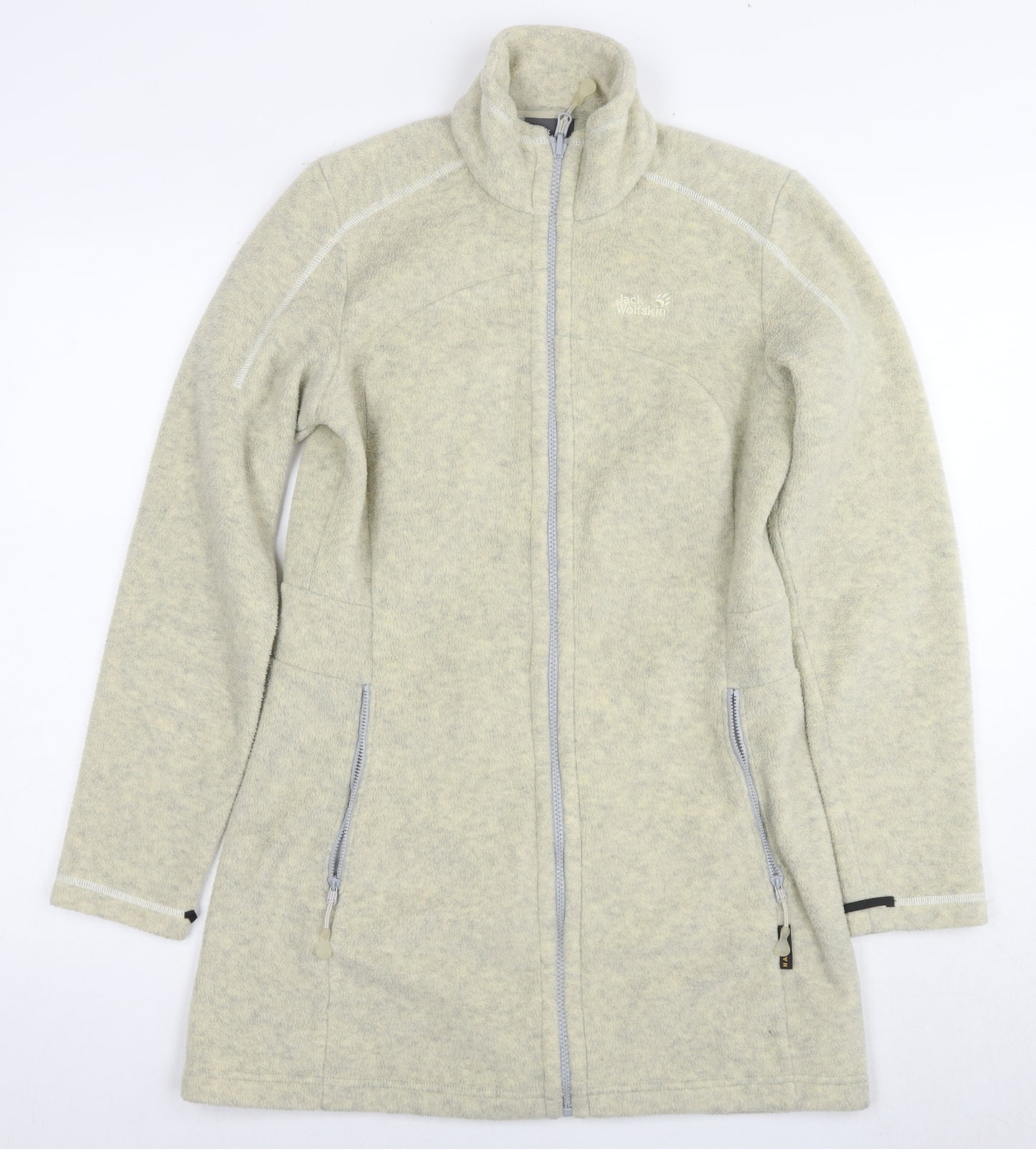 Jack Wolfskin Womens Beige Jacket Size 10 Zip