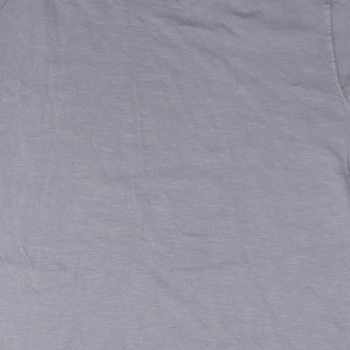 White Stuff Mens Grey Cotton T-Shirt Size M Round Neck