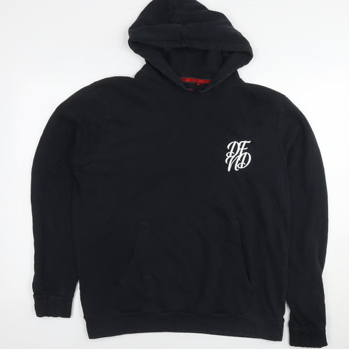 DFND Mens Black Polyester Pullover Hoodie Size XL