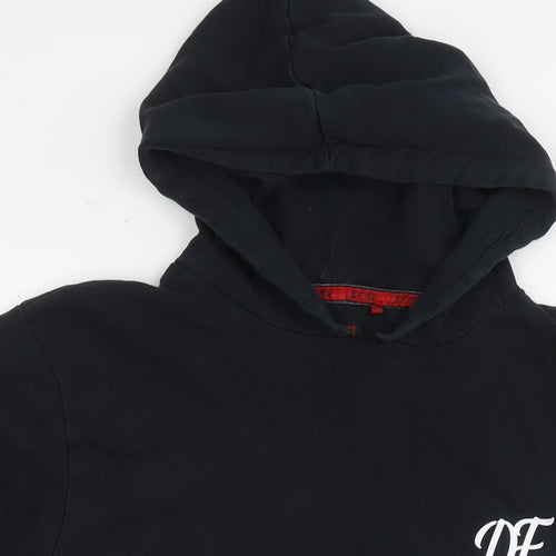 DFND Mens Black Polyester Pullover Hoodie Size XL