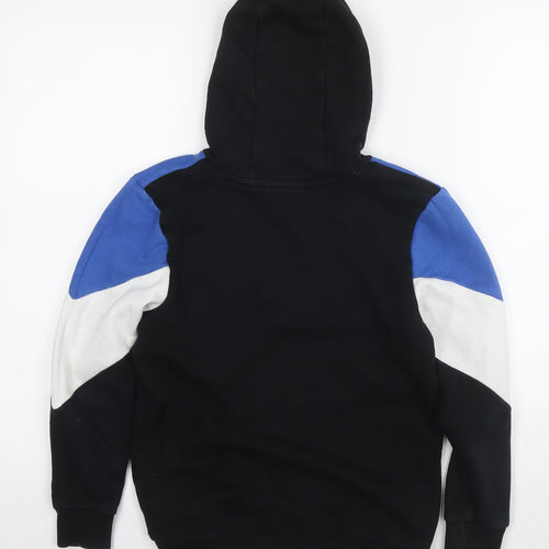 PlayStation Boys Black Cotton Pullover Hoodie Size 10-11 Years Pullover - Logo